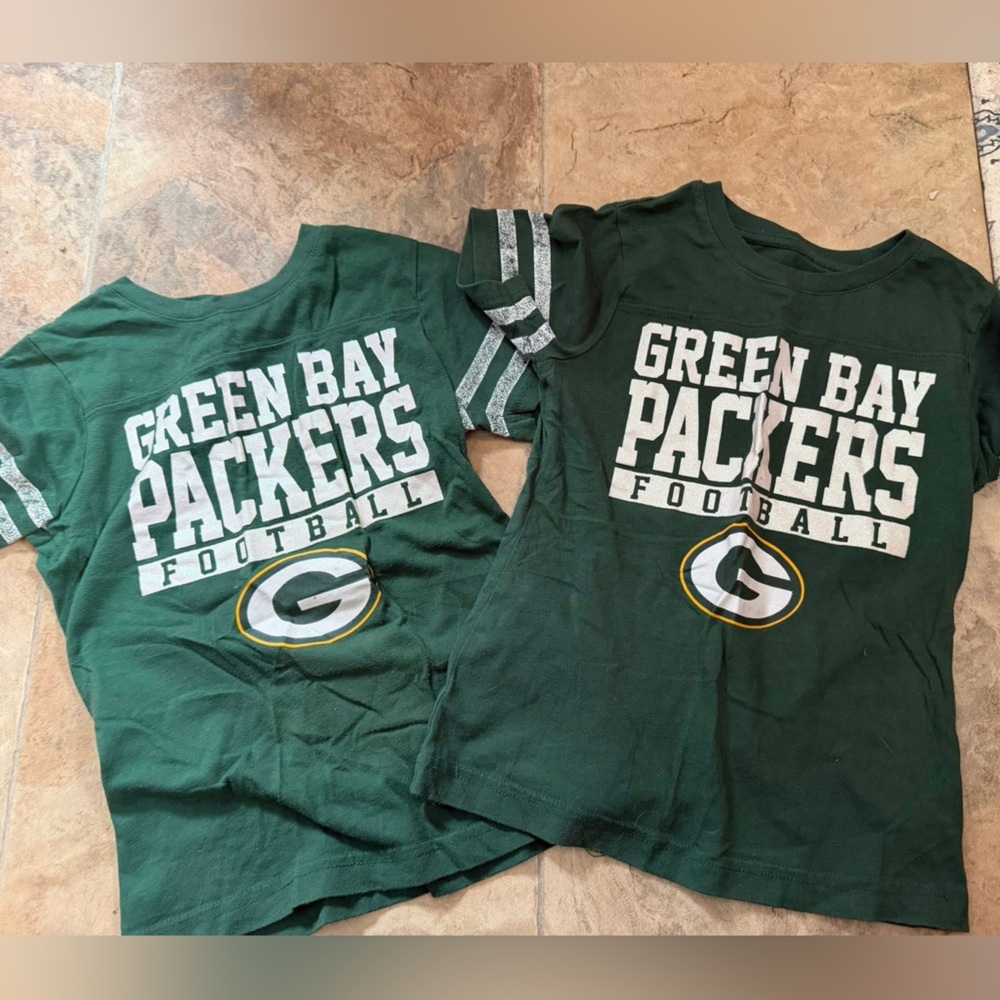 Kids Green Bay Packers Short Sleeve Tee